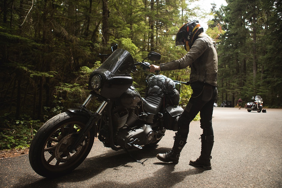 Riding to Olympic National Park in Upstate Washington