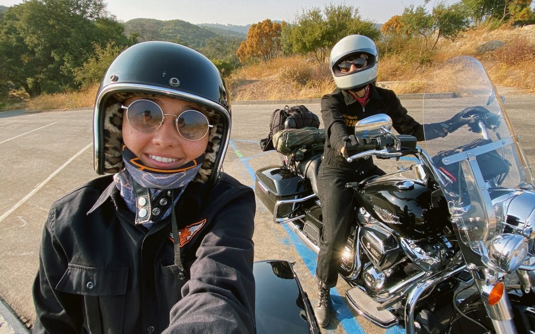 Adri and Becky Get Big Bikes: Little Ride A Cruise Through Inland SoCal