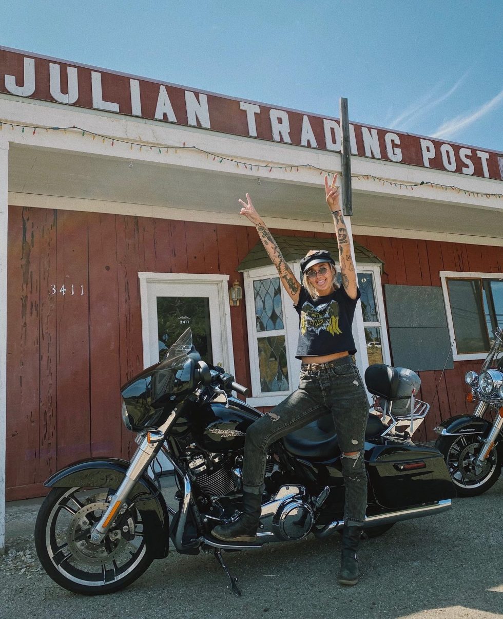 Adri and Becky Get Big Bikes: Little Ride A Cruise Through Inland SoCal