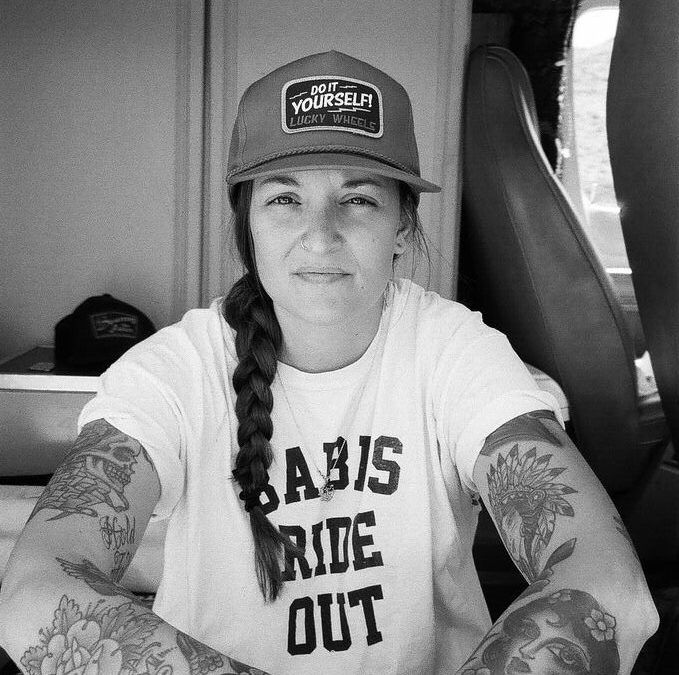 Christina Platis: Artist, Tattooer and Rider By Anya Violet of Babes Ride Out